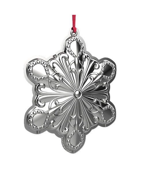 *ARRIVING VERY SOON* Wallace 2026 Snowflake Ornament 6th Edition - Silver Plated