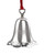 *ARRIVING VERY SOON* Towle 2026 Pierced Bell 47th Edition - Reindeer, Sleighs & Snowflake Border - Silver Plated