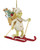 *ARRIVING MID SEPTEMBER* Lenox 2026 Grinch on Skis Ornament - Porcelain
