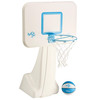 PoolSport Stainless Water-Filled Poolside Basketball Hoop Set