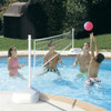 Clear Shot 2-in-1 Full Court Pool Basketball & Volleyball Game Set