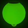 Solar Powered Self-Illuminating Buoy With Light Engine - 14" - Green