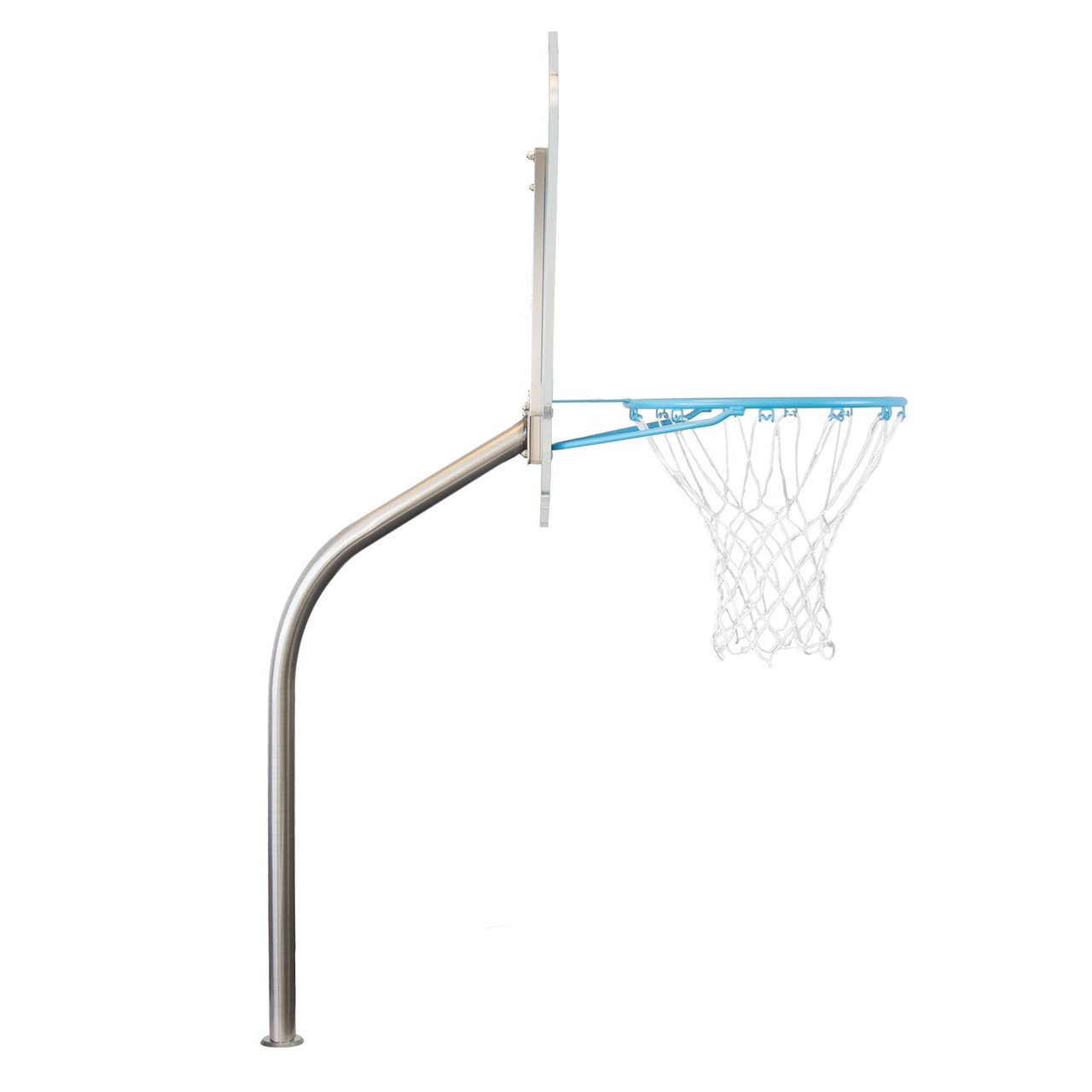 Pool Basketball Hoop ClearHoop Jr. Deck Mounted Pool Basketball