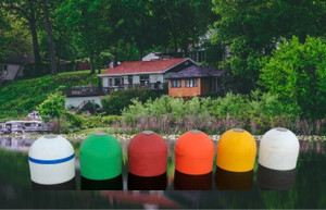 Solar Light Up Buoys For Your Lake Home