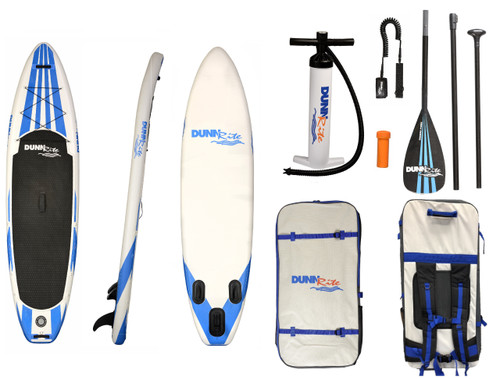 Blue with White Inflatable Paddle Up Paddleboard