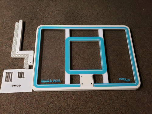 Pool basketball hoop backboard conversion kit with mounting bracket and hardware – Slam Conversion Set Pool basketball hoop backboard conversion kit with mounting bracket and hardware – Slam Conversion Set