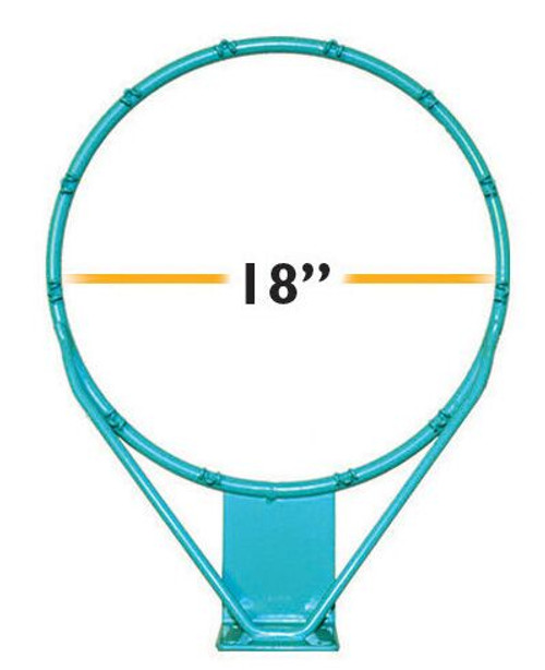 Splash and Slam Rim Stainless 18 in - RIM150 - Pool Basketball Rims Splash and Slam Rim Stainless 18 in - RIM150 - Pool Basketball Rims
