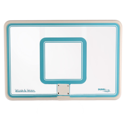 Replacement clear backboard for Splash & Shoot pool basketball hoop, made from shatterproof polypropylene Replacement clear backboard for Splash & Shoot pool basketball hoop, made from shatterproof polypropylene