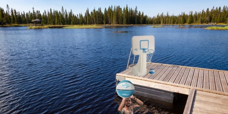 Can You Put a Water Basketball Unit On Your Dock?