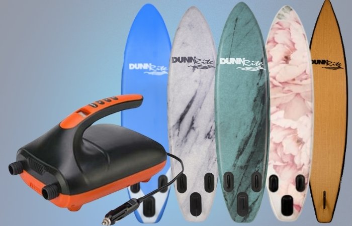 Quick Fill Portable Electric Pump For SUPs and inflatables