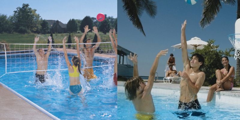 Stay Active This Fall: The Benefits of Pool Basketball & Pool Volleyball Stay Active This Fall: The Benefits of Pool Basketball & Pool Volleyball