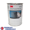 3M General Purpose Body Filler 3L 51073 tin for automotive dent and scratch repair, smooth easy-sanding polyester filler for steel, aluminium, and galvanised panels