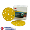 3M 50443 Hookit 255P Gold Abrasive Disc P80 150mm 15 Hole sanding disc for automotive refinishing and surface preparation