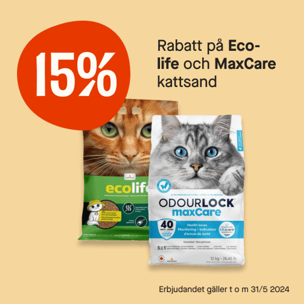 15% kattsand