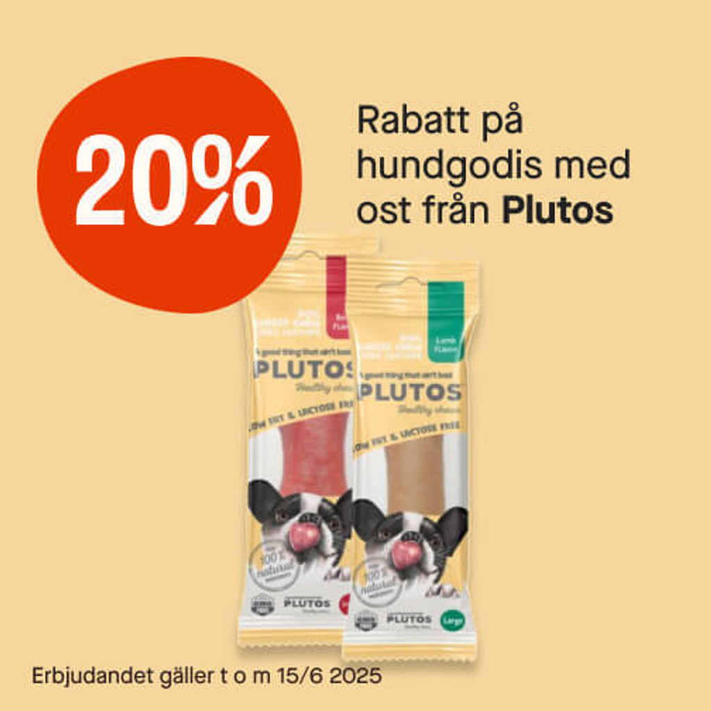 20% hundgodis med ost