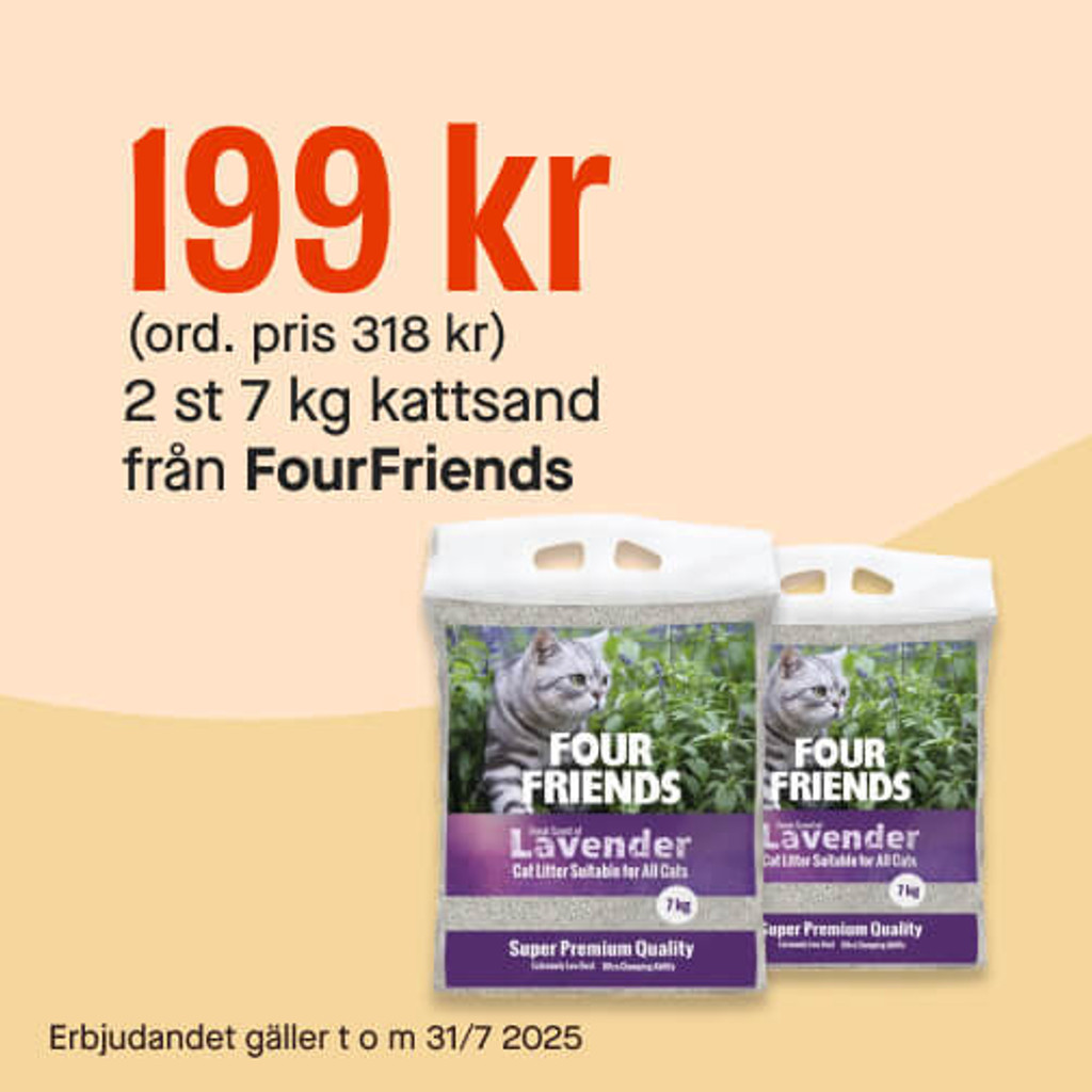 199 kr FourFriends kattsand 
