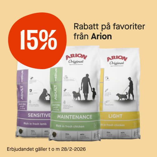 15% bästsäljare Arion