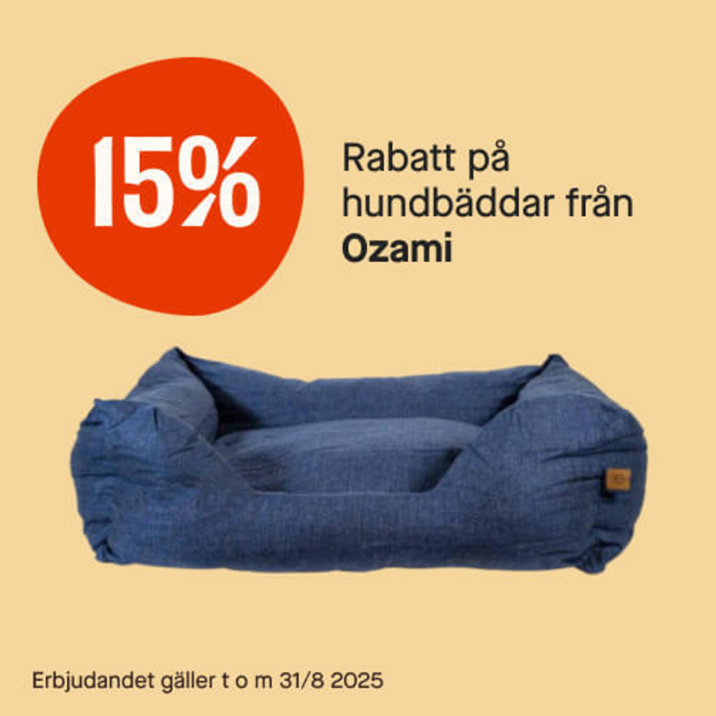 15% Hundbäddar