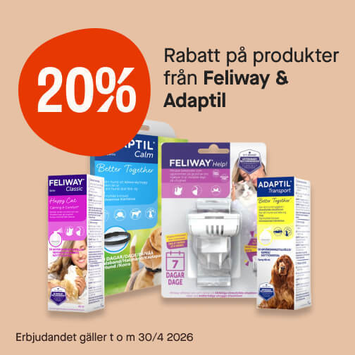 20% Feliway & Adaptil