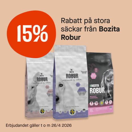 15% Bozita Robur