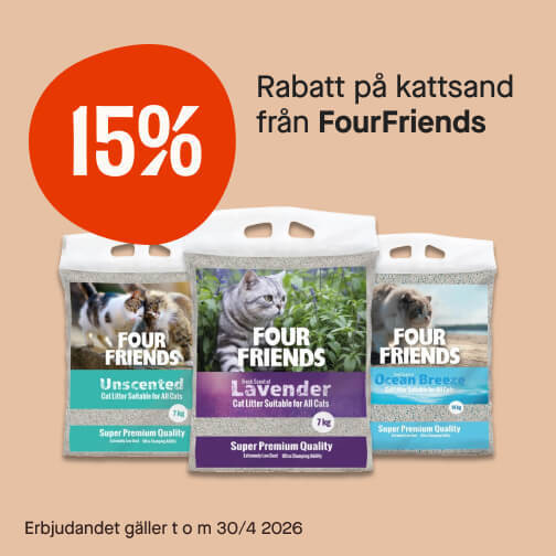 15% FourFriends kattsand
