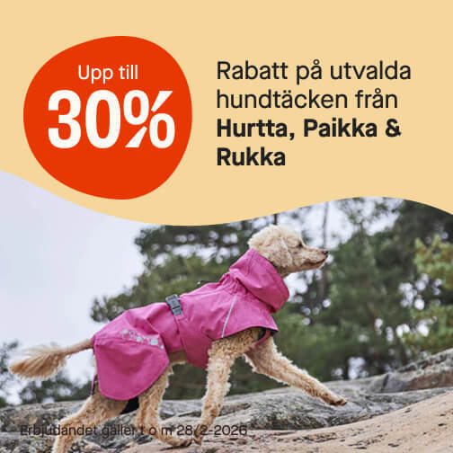 30% Hundtäcken