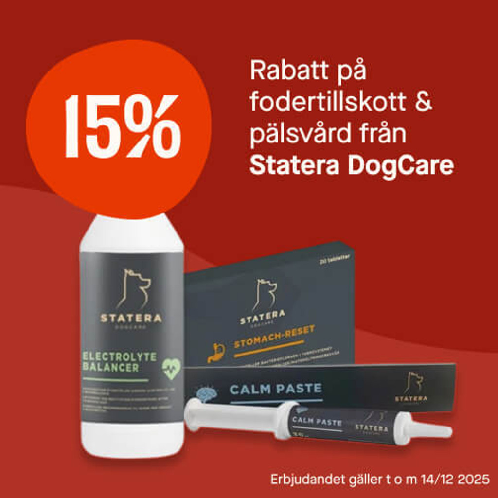 15% Statera DogCare