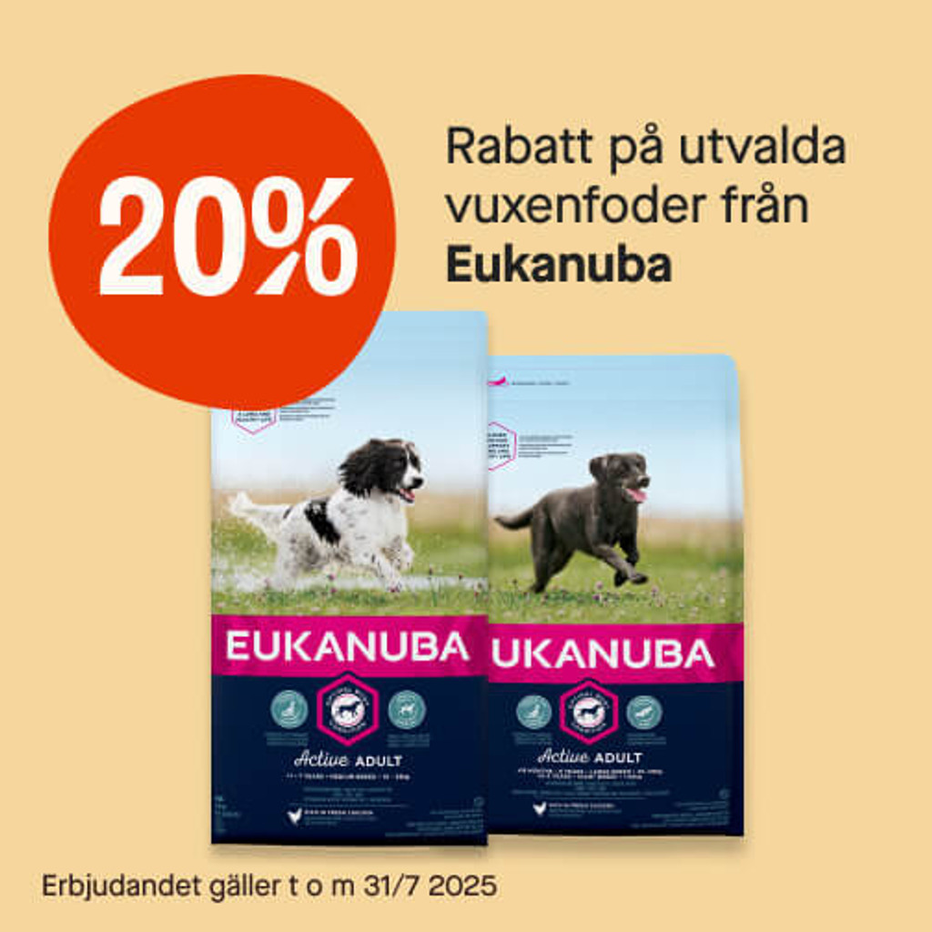 20% Eukanuba
