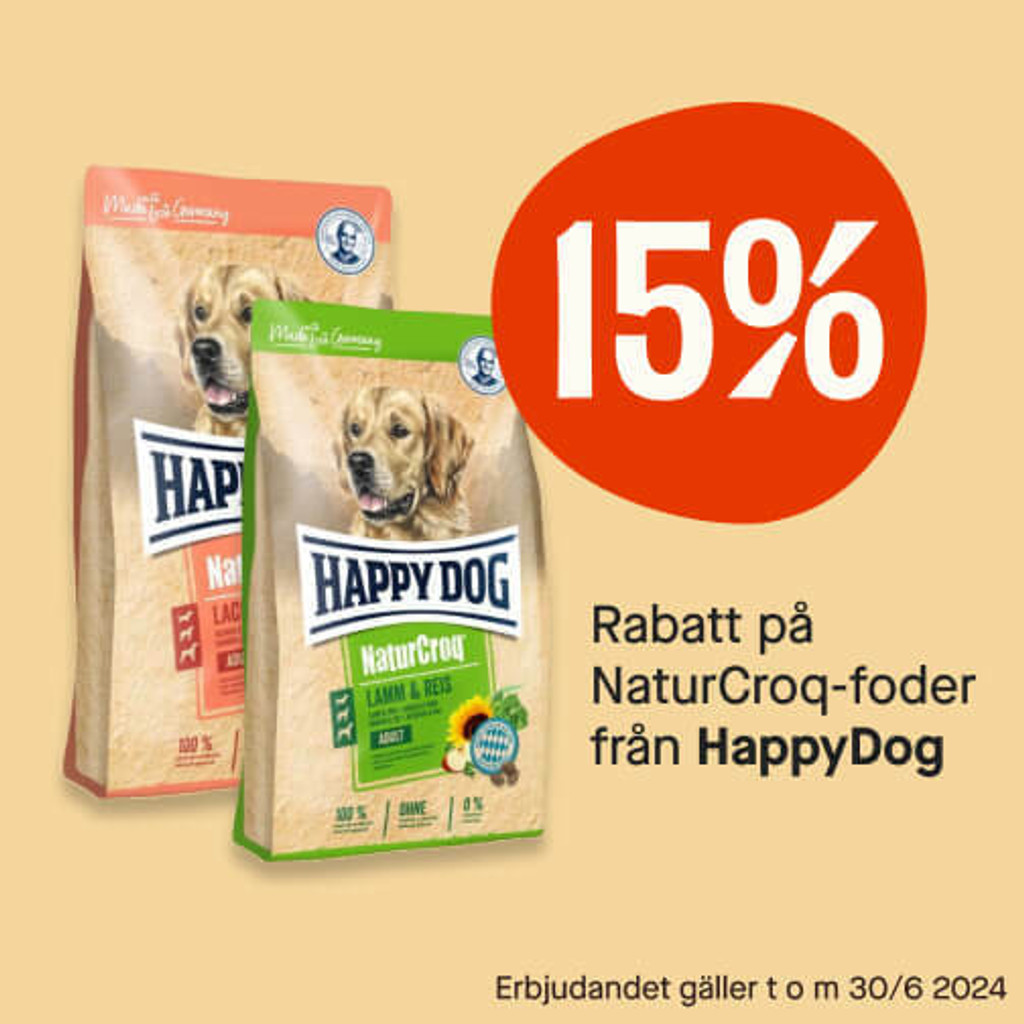 15% NaturCroq-foder