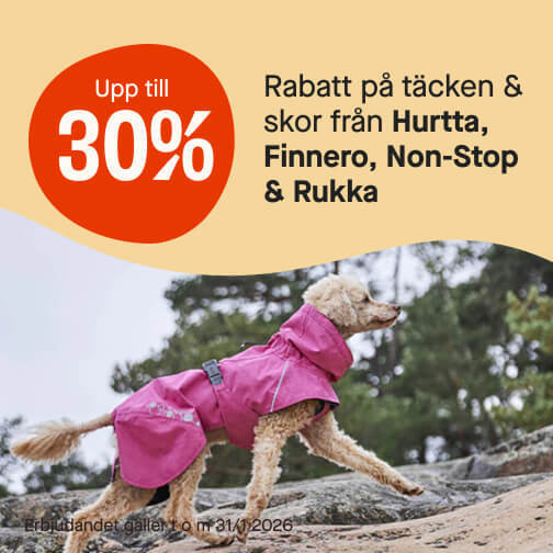 30% Hundtäcken