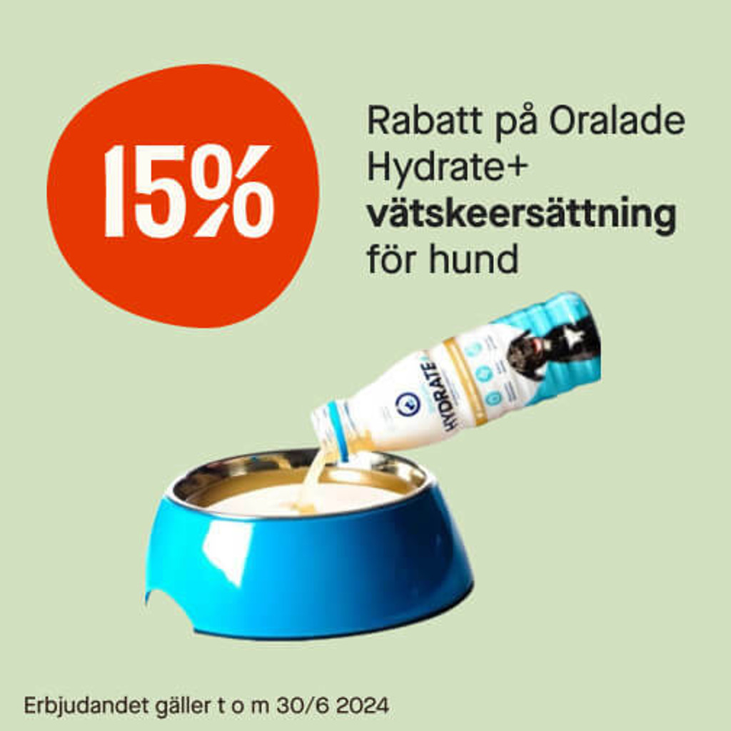 15% vätskeersättning