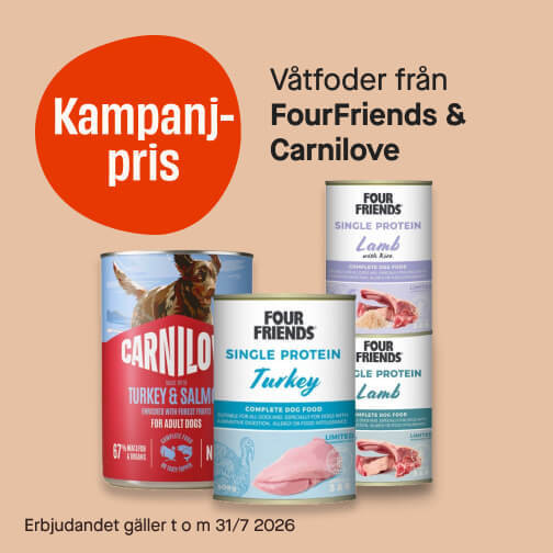 Våtfoder Carnilove & FourFriends