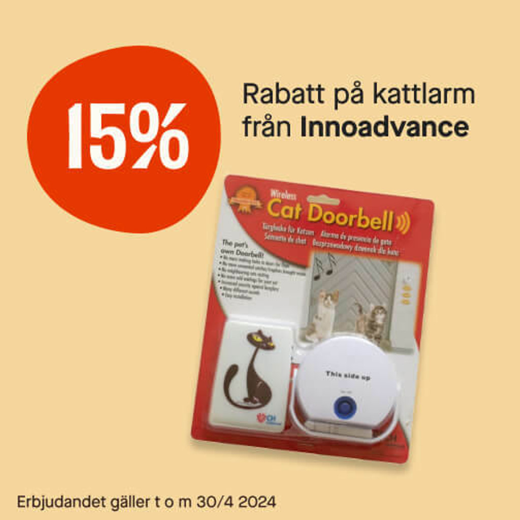 15% Kattlarm