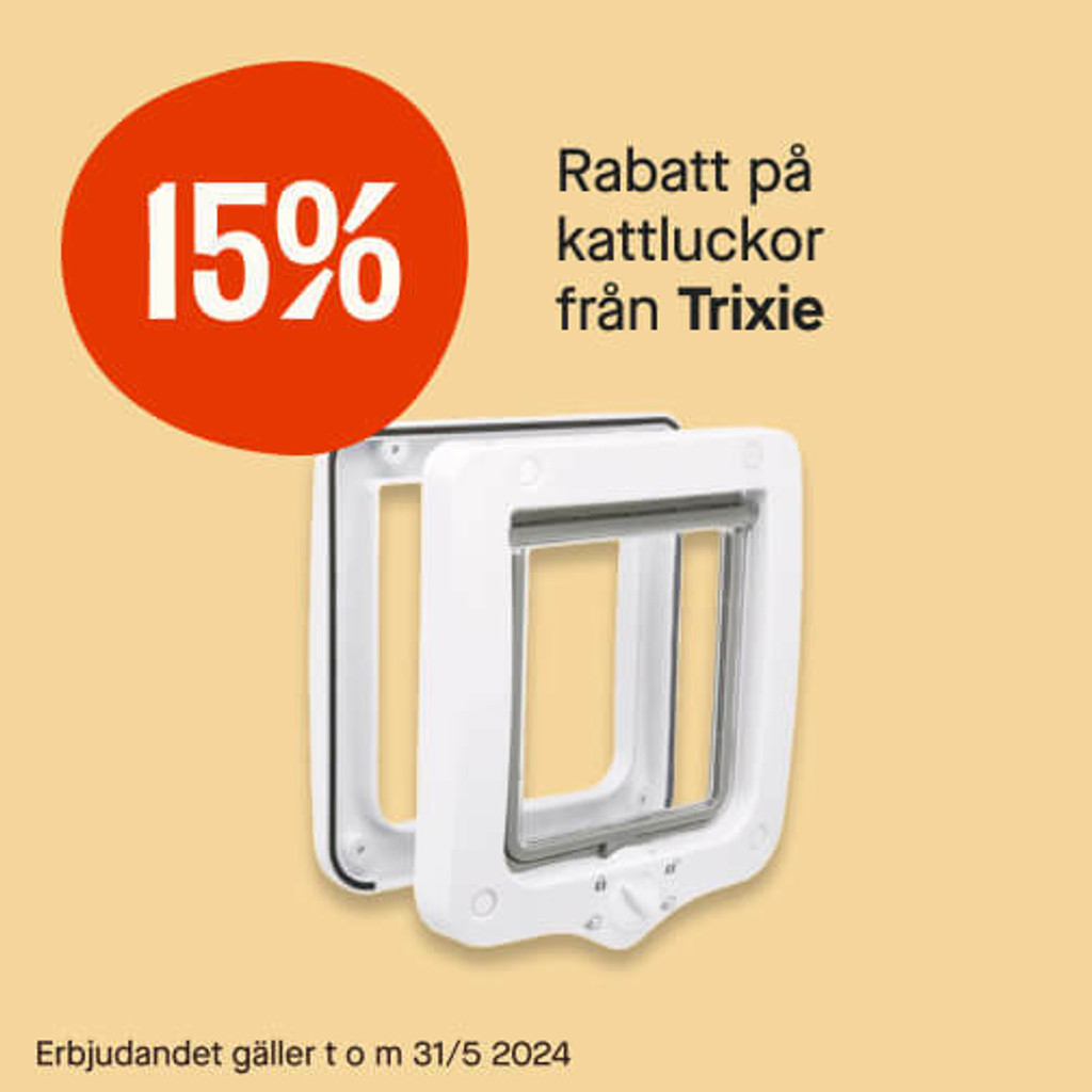 15% kattluckor