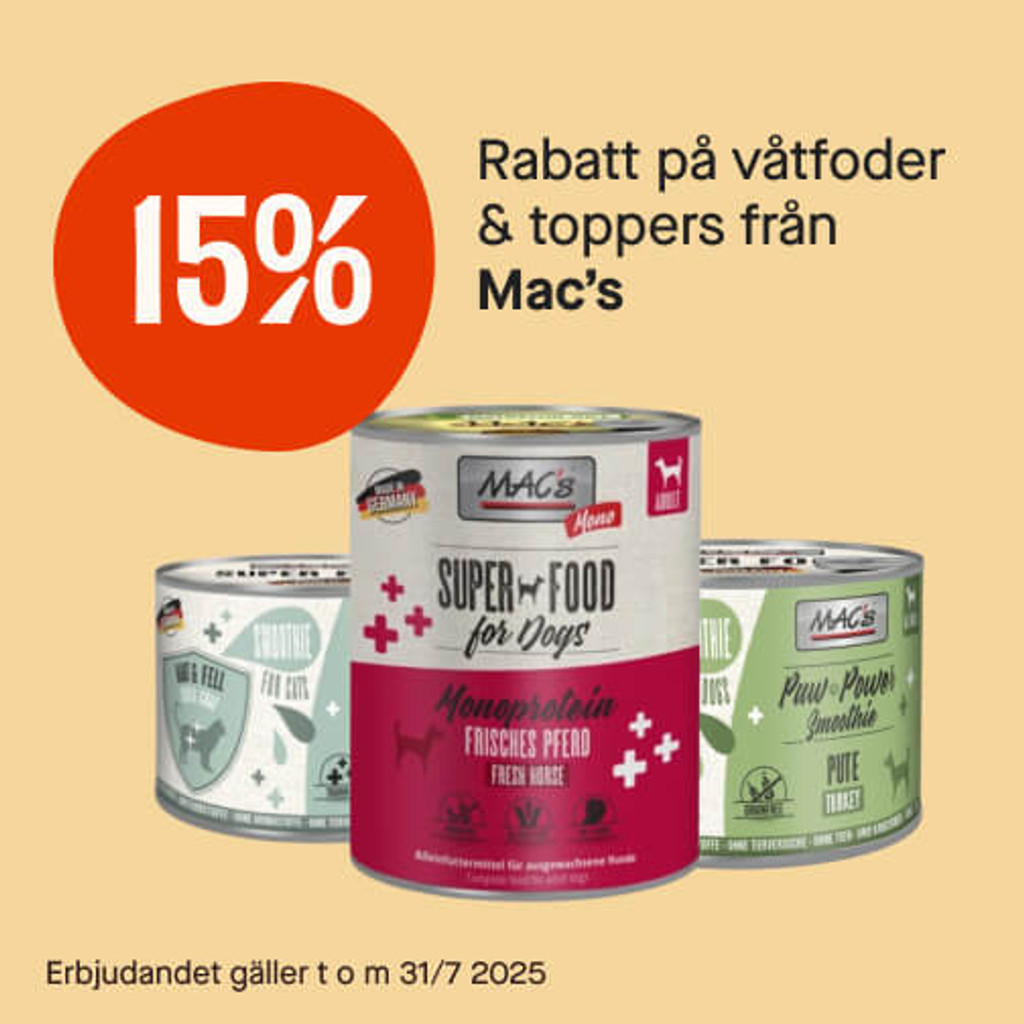 15% Mac's