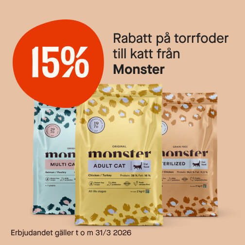 15% Monster katt