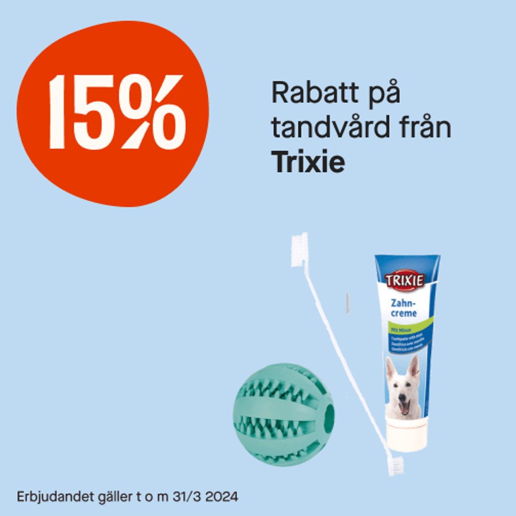 15% rabatt på tandvård från Trixie