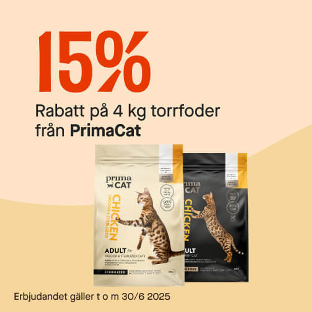15% PrimaCat torrfoder