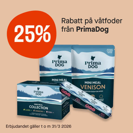 25% Våtfoder PrimaDog