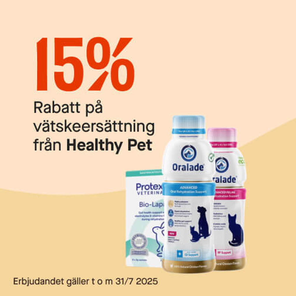 15% vätskeersättning