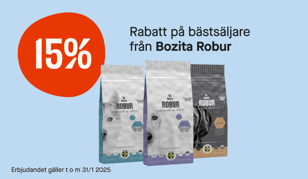 15% Bozita Robur