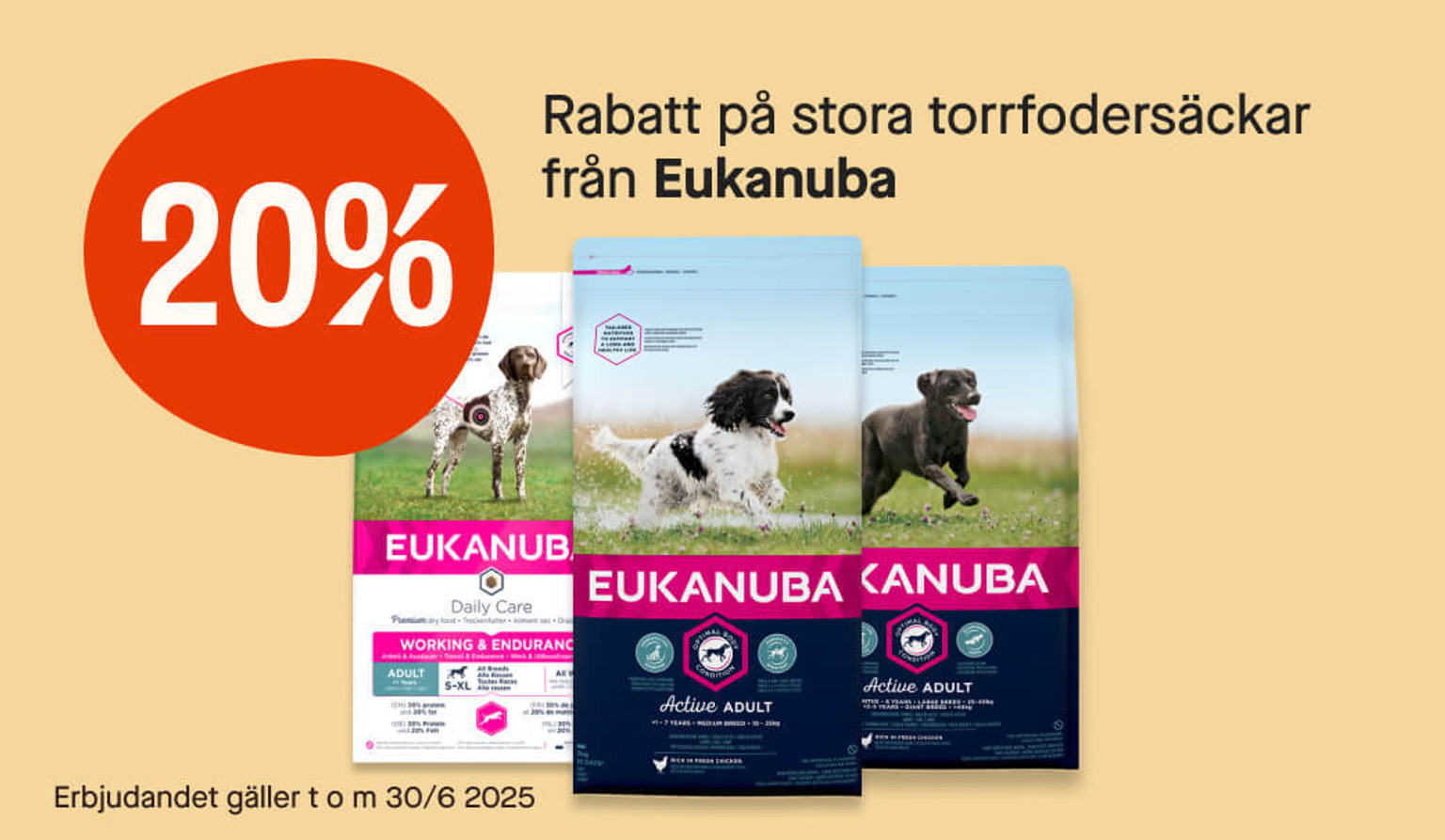 20% Eukanuba