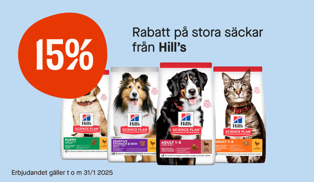 15% Hill's