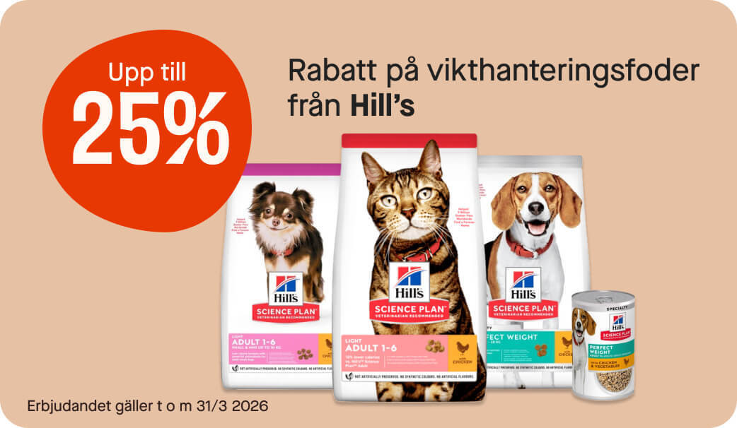 25% Hill's viktfoder