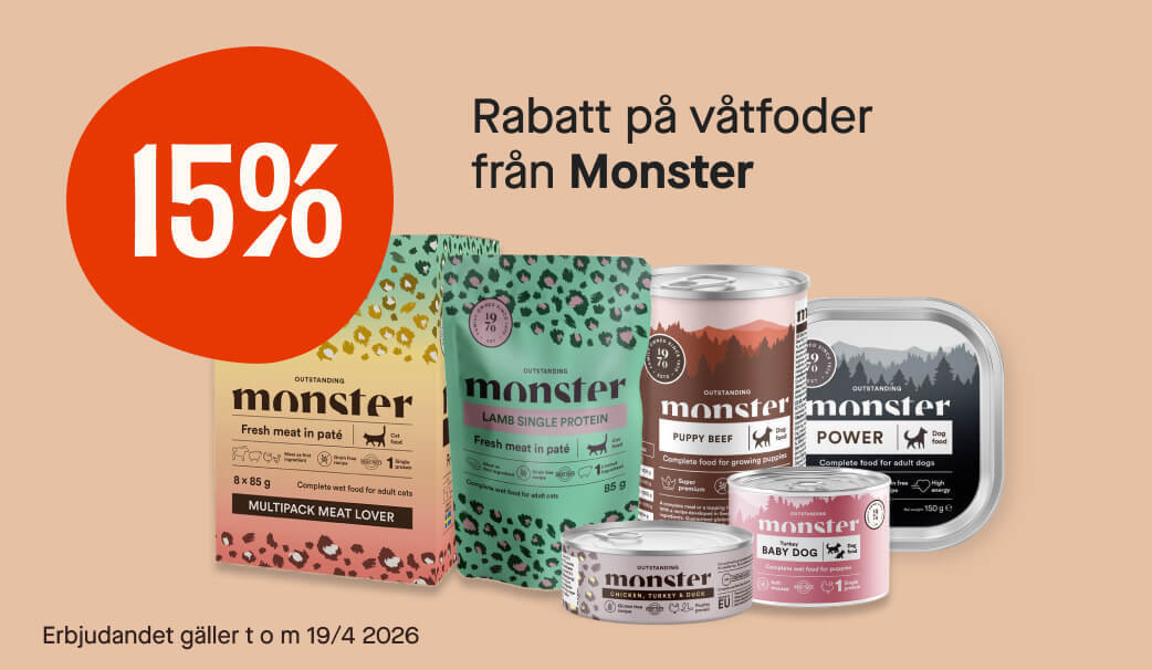 15% Monster våtfoder