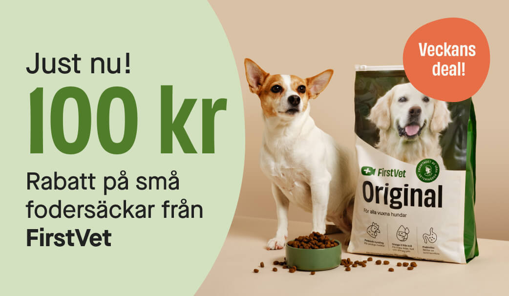 100 kr rabatt FirstVets foder