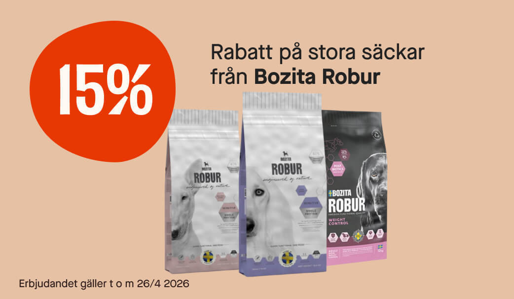 15% Bozita Robur