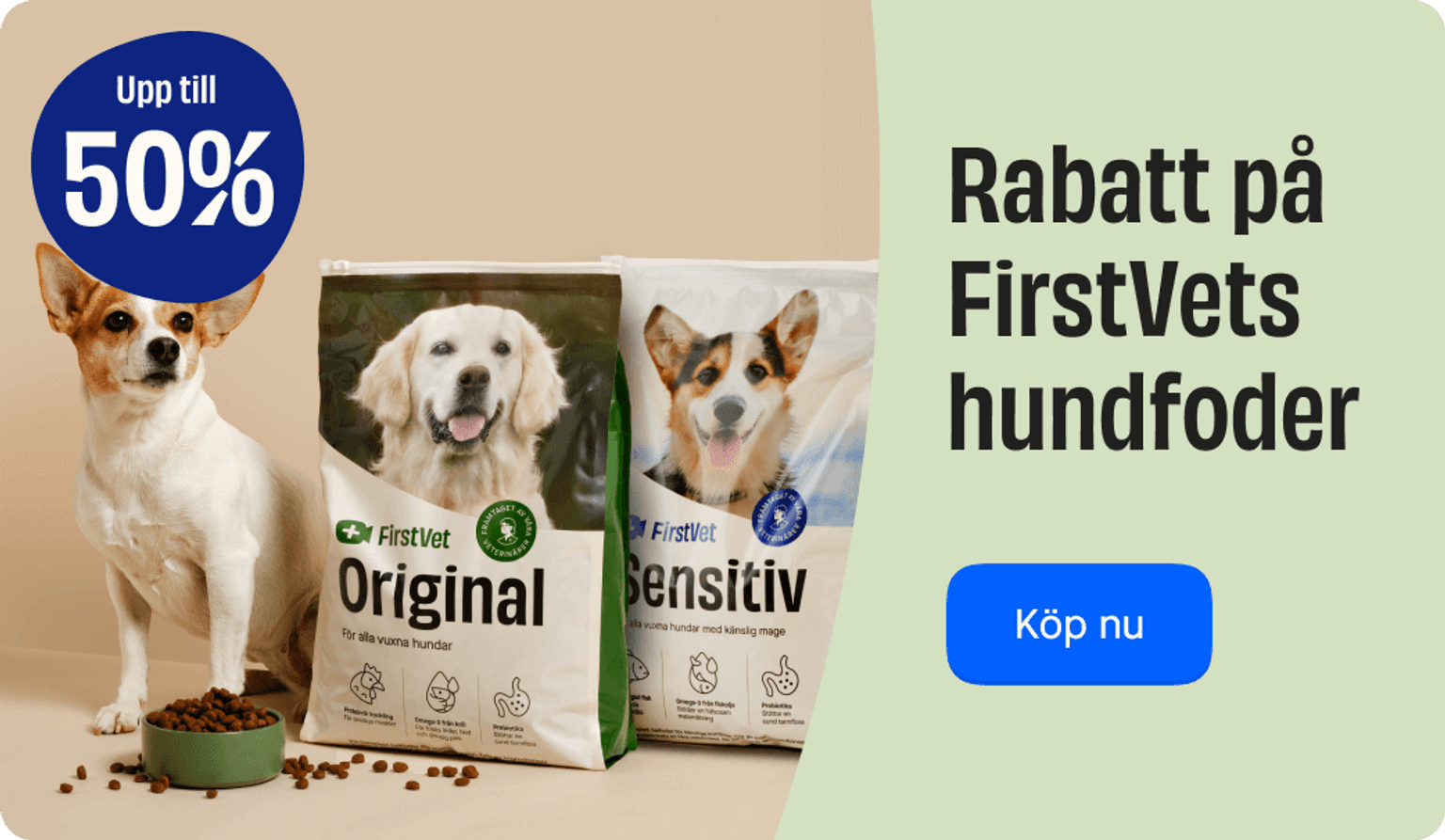 30% FirstVets hundfoder