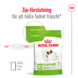 X-Small Adult Torrfoder för hund
