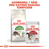 Outdoor Adult Torrfoder för Katt